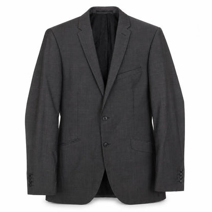 Mens UK Size 38 Paul Costelloe Regular Grey Suit Jacket