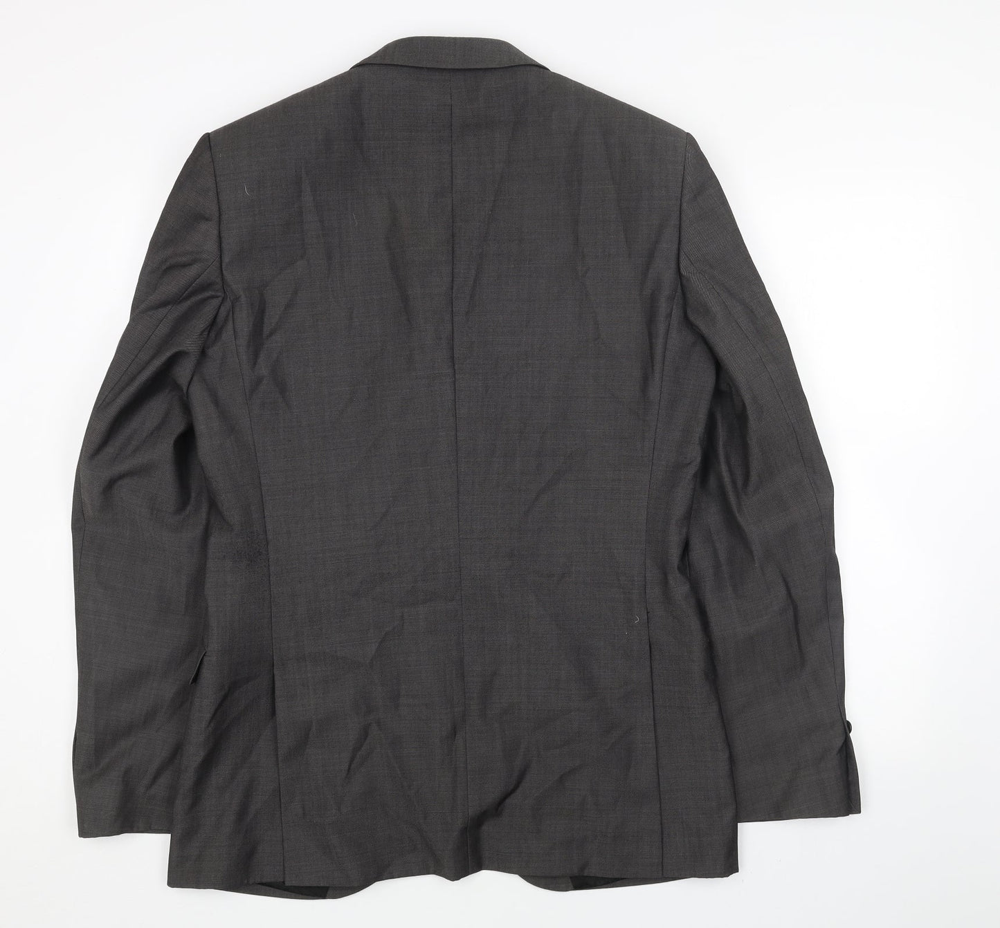Mens UK Size 38 Paul Costelloe Regular Grey Suit Jacket