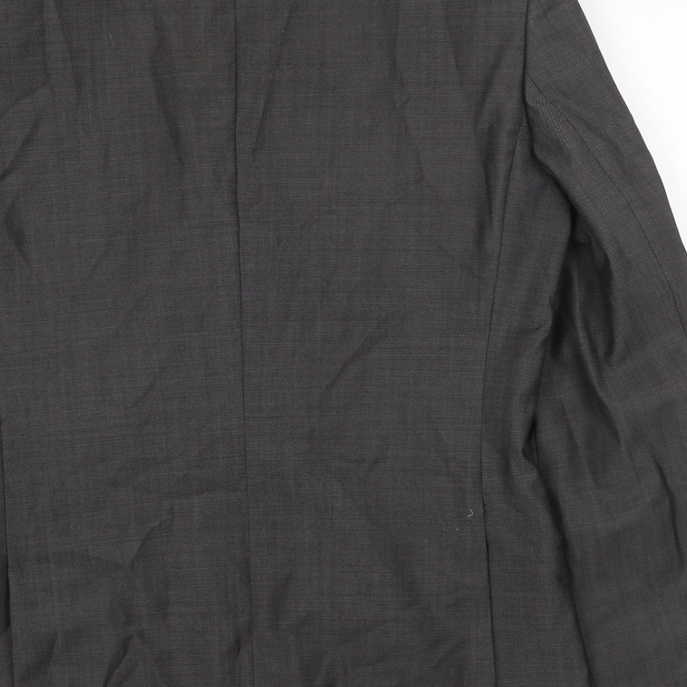 Mens UK Size 38 Paul Costelloe Regular Grey Suit Jacket