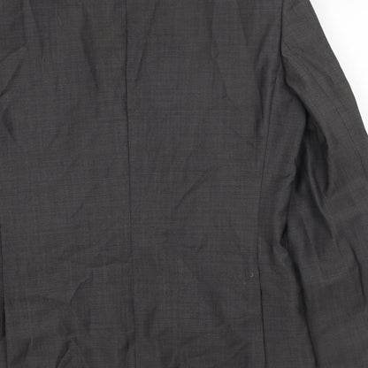 Mens UK Size 38 Paul Costelloe Regular Grey Suit Jacket