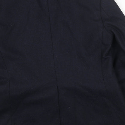 Mens UK Size 40 Preworn Regular Blue Suit Jacket
