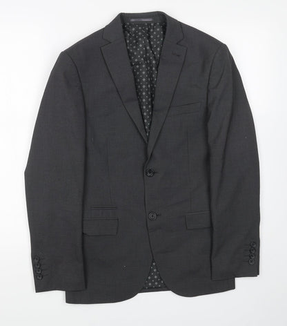Mens UK Size 36 NEXT Regular Grey Suit Jacket