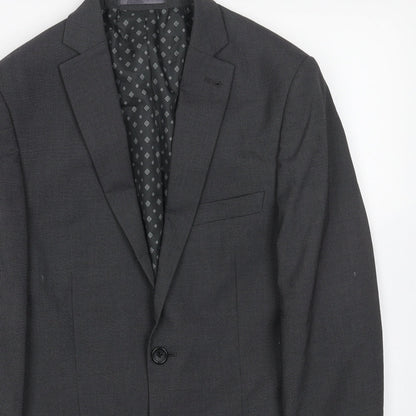 Mens UK Size 36 NEXT Regular Grey Suit Jacket