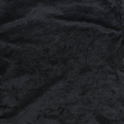 Atmosphere Womens Black Polyester Basic T-Shirt Size 8 Round Neck