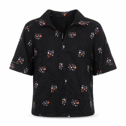 Womens UK Size 8 Marks and Spencer Black Basic Blouse