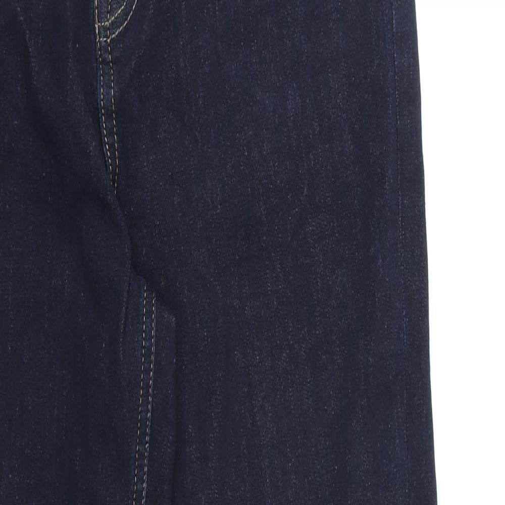 Womens UK Size 32 in Preworn Regular Fit Skinny Blue Jeans
