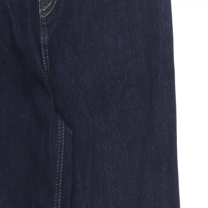 Womens UK Size 32 in Preworn Regular Fit Skinny Blue Jeans