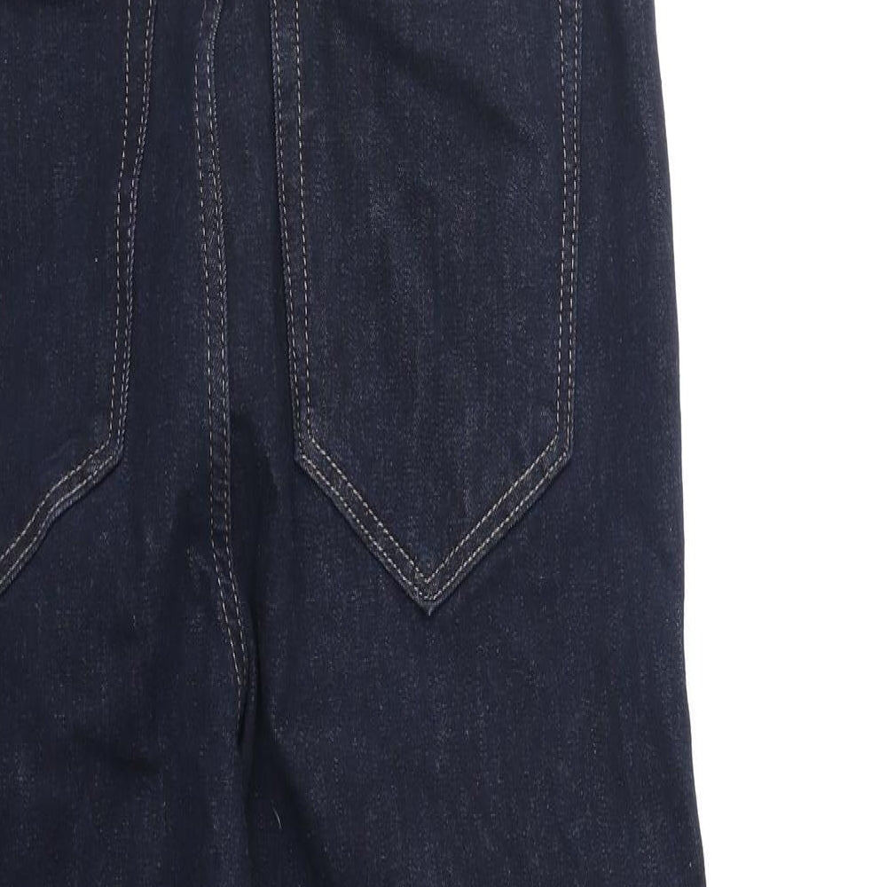 Womens UK Size 32 in Preworn Regular Fit Skinny Blue Jeans