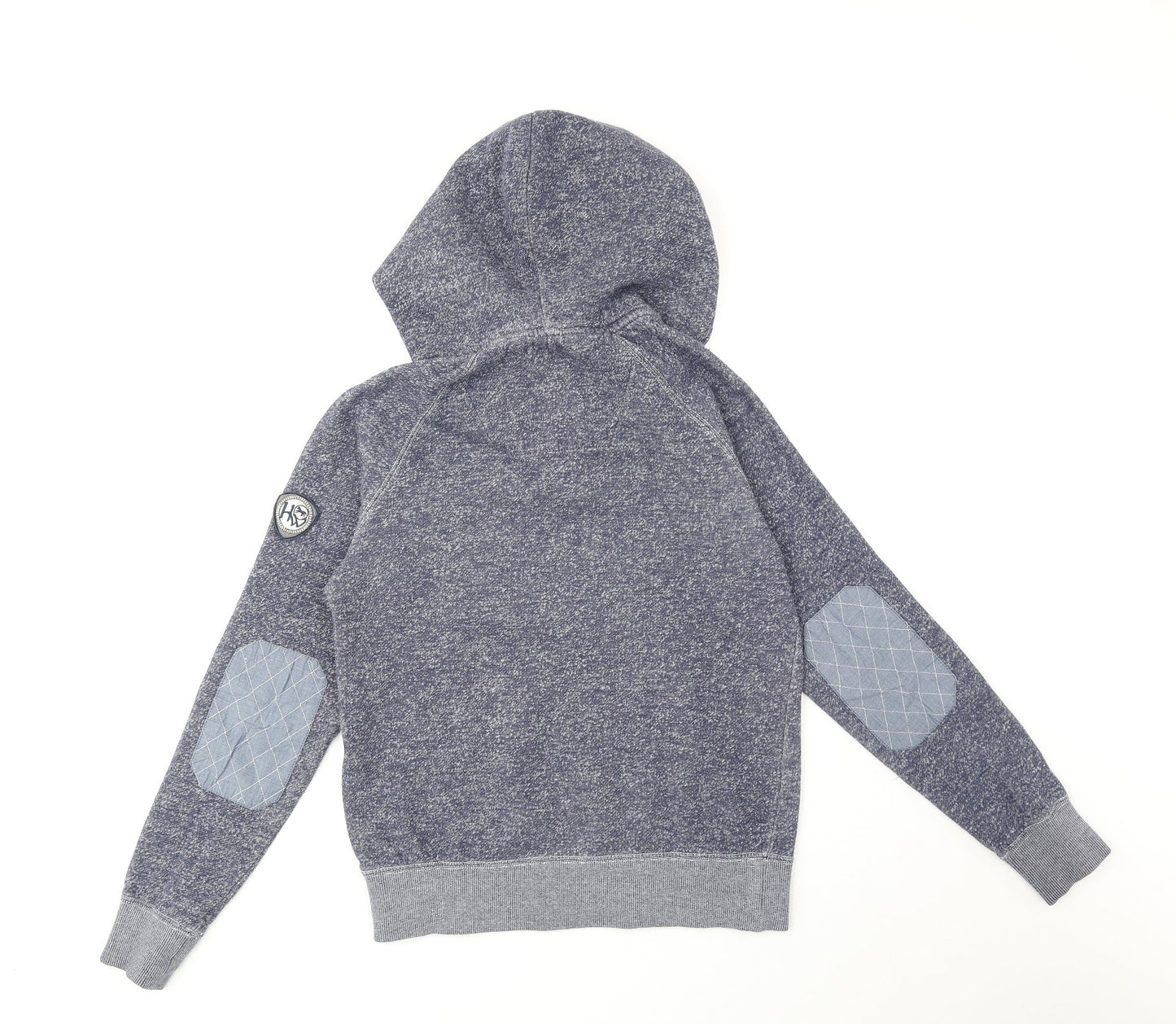 Horseware Womens Blue Cotton Pullover Hoodie Size 2XS Zip