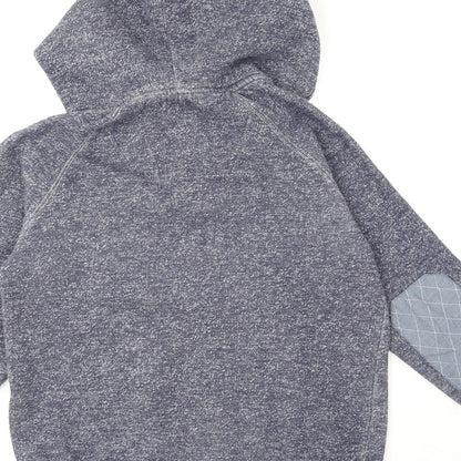 Horseware Womens Blue Cotton Pullover Hoodie Size 2XS Zip