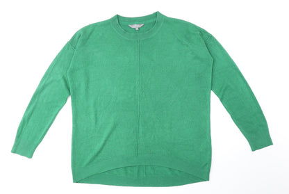 Womens UK Size 12 Principles Green Pullover Jumper
