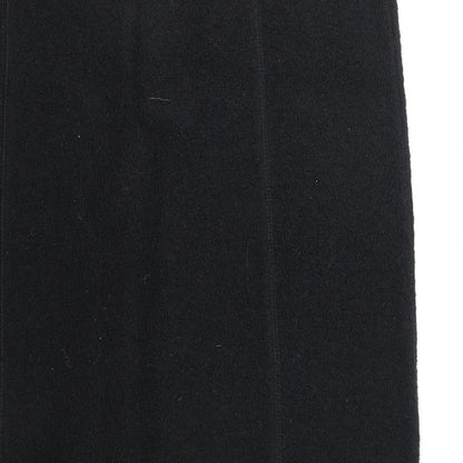Platinum Womens Black Polyester Straight & Pencil Skirt Size 33 in Zip