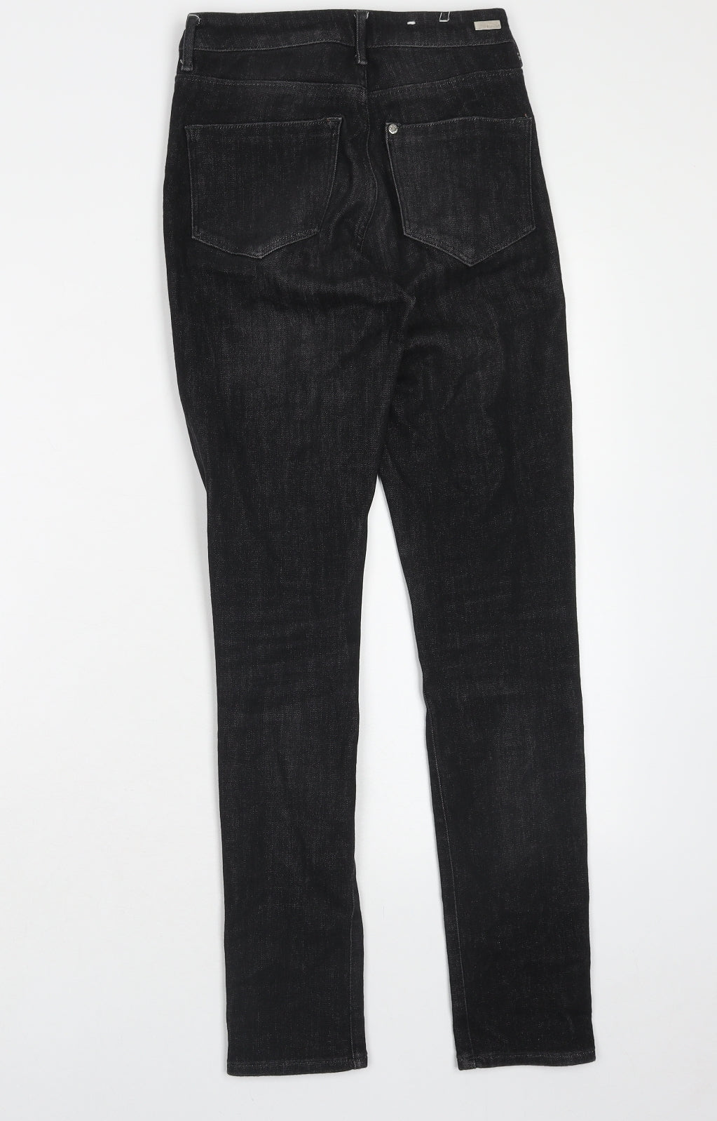 Womens UK Size 25 in H&M Regular Fit Skinny Black Jeans