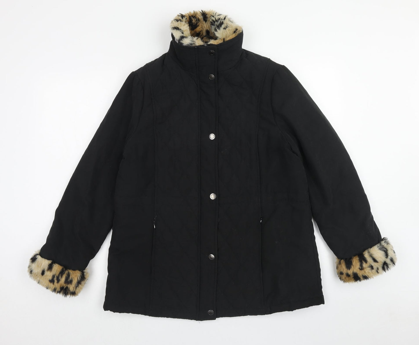 Womens UK Size 14 Finesse Black Jacket