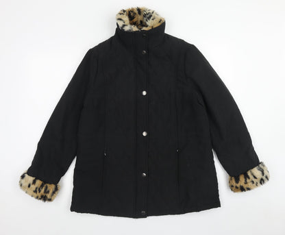 Womens UK Size 14 Finesse Black Jacket