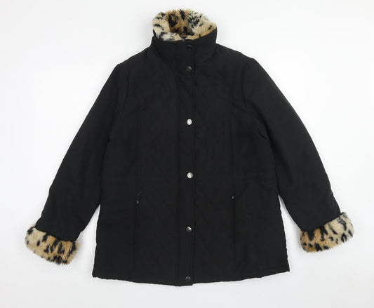 Womens UK Size 14 Finesse Black Jacket