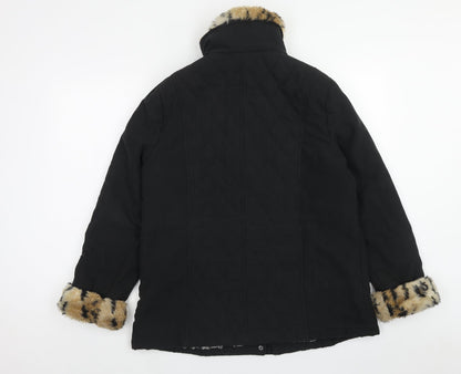 Womens UK Size 14 Finesse Black Jacket