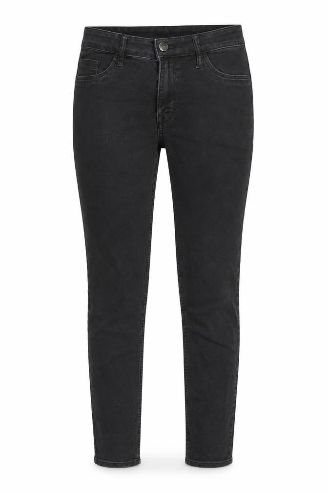 Womens UK Size 28 in H&M Regular Fit Straight Black Jeans