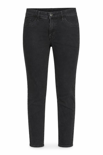 Womens UK Size 28 in H&M Regular Fit Straight Black Jeans
