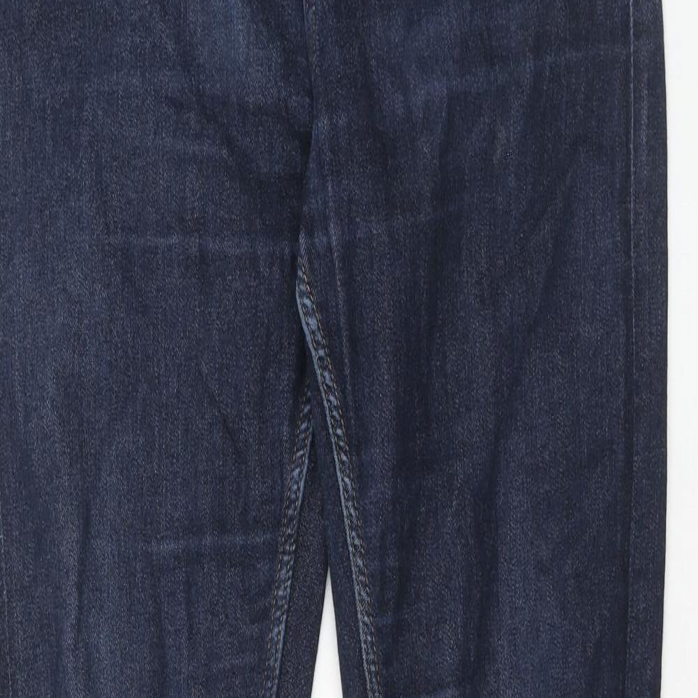 Womens UK Size 10 Marks and Spencer Regular Fit Skinny Blue Jeans