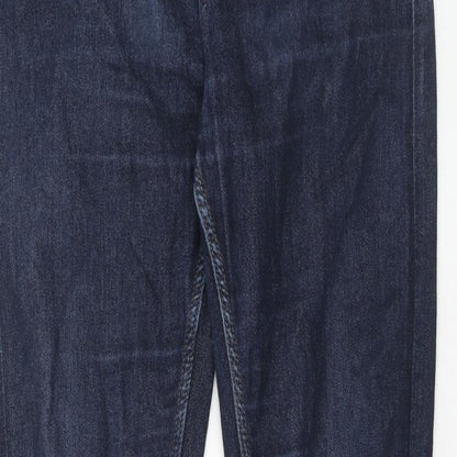 Womens UK Size 10 Marks and Spencer Regular Fit Skinny Blue Jeans
