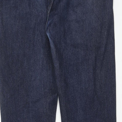 Womens UK Size 10 Marks and Spencer Regular Fit Skinny Blue Jeans