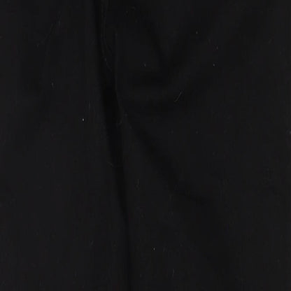 Topshop Womens Black Cotton Skinny Jeans Size 26 in Regular Zip