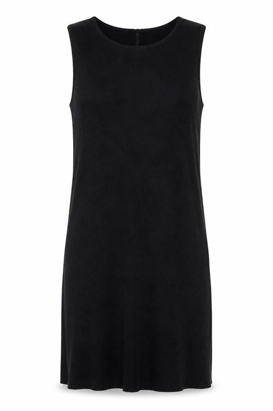 ASOS Womens Black Viscose A-Line Size 10 Round Neck Pullover