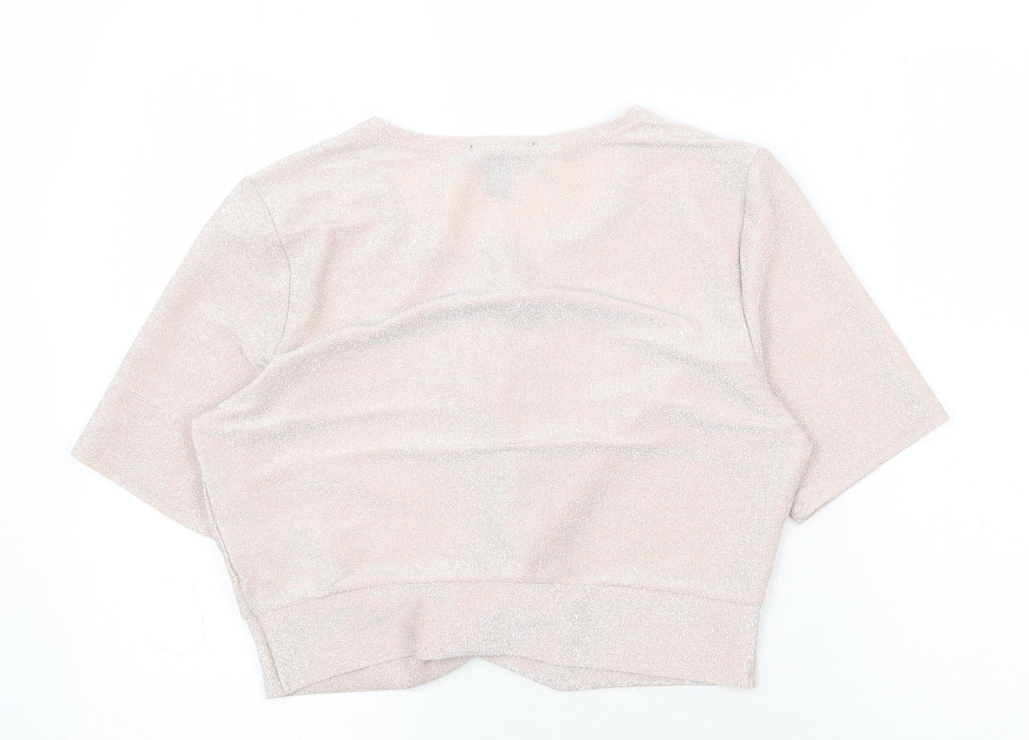Womens UK Size 14 New London Pink Basic Blouse