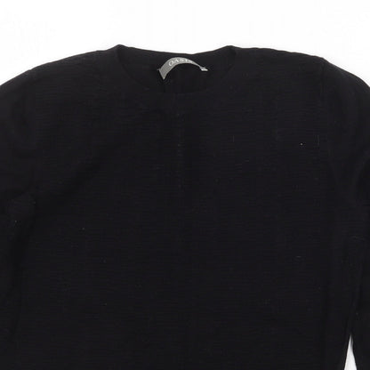 Womens UK Size S Oasis Black Pullover Jumper