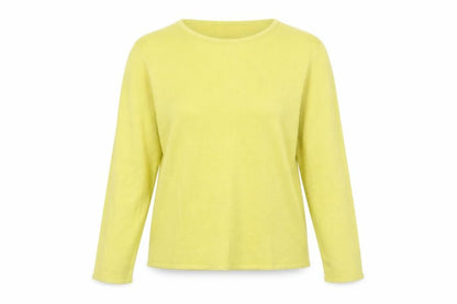 Womens UK Size 12 Bonmarché Yellow Pullover Jumper