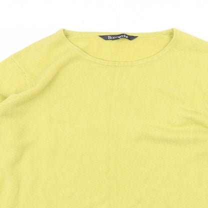 Womens UK Size 12 Bonmarché Yellow Pullover Jumper