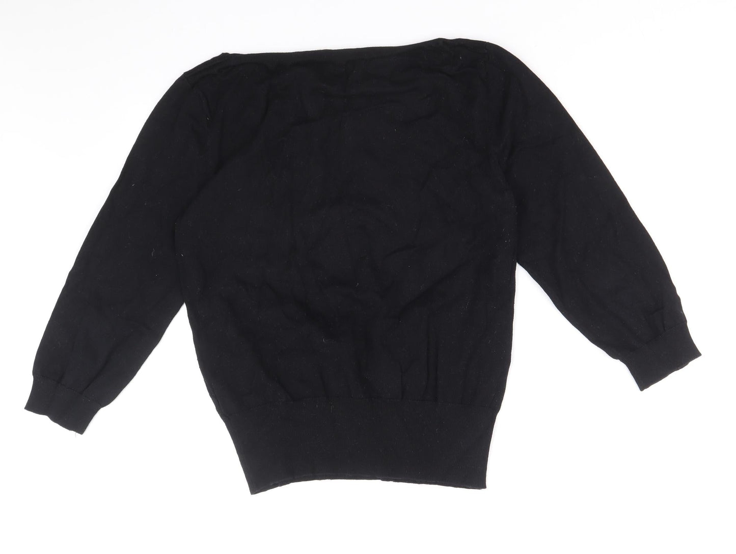Womens UK Size L Oasis Black Pullover Jumper