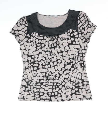 Womens UK Size 12 Marks and Spencer Black Basic Blouse