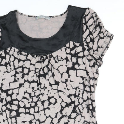 Womens UK Size 12 Marks and Spencer Black Basic Blouse