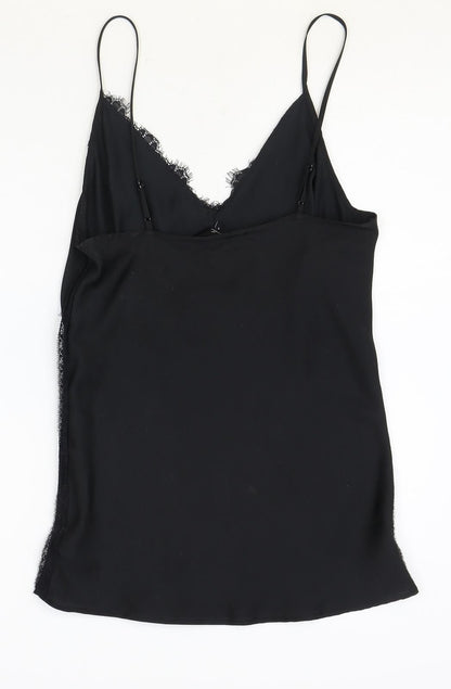 Womens UK Size 8 NEXT Black Basic Tank
