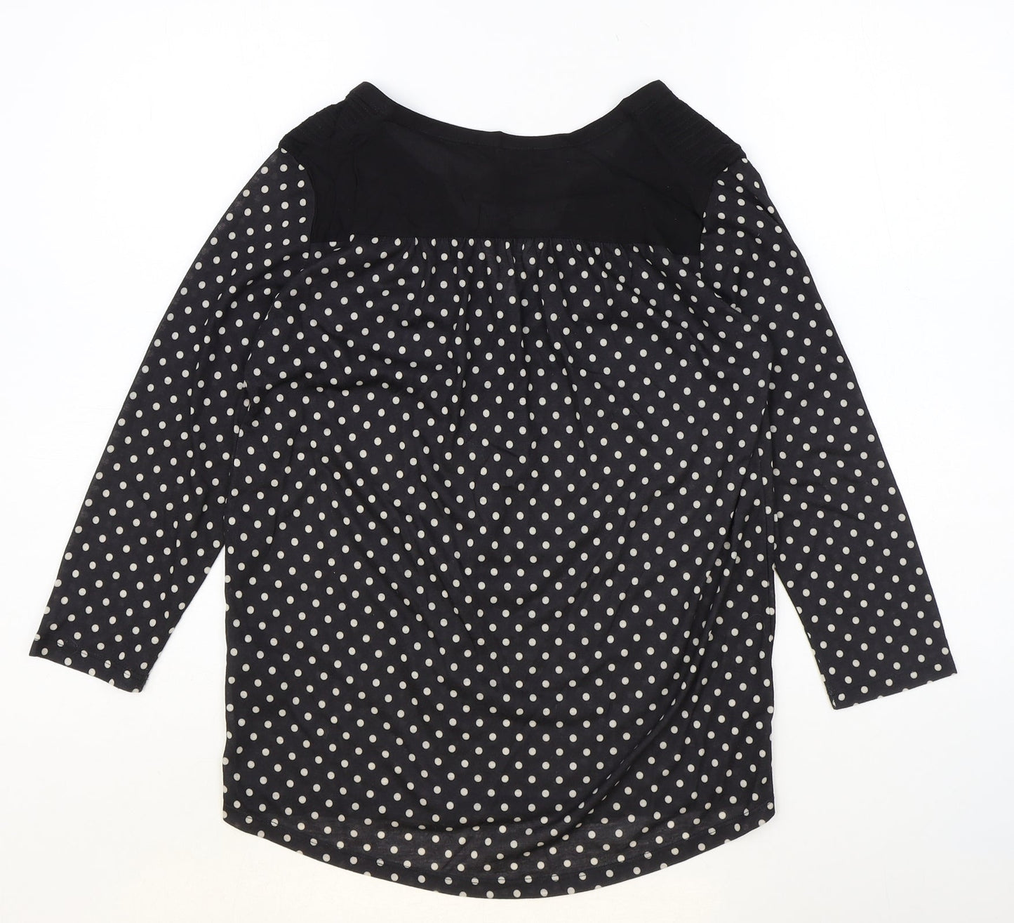 Womens UK Size XS H&M Blue Basic Blouse