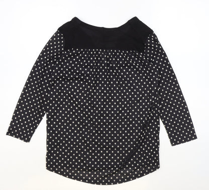 Womens UK Size XS H&M Blue Basic Blouse