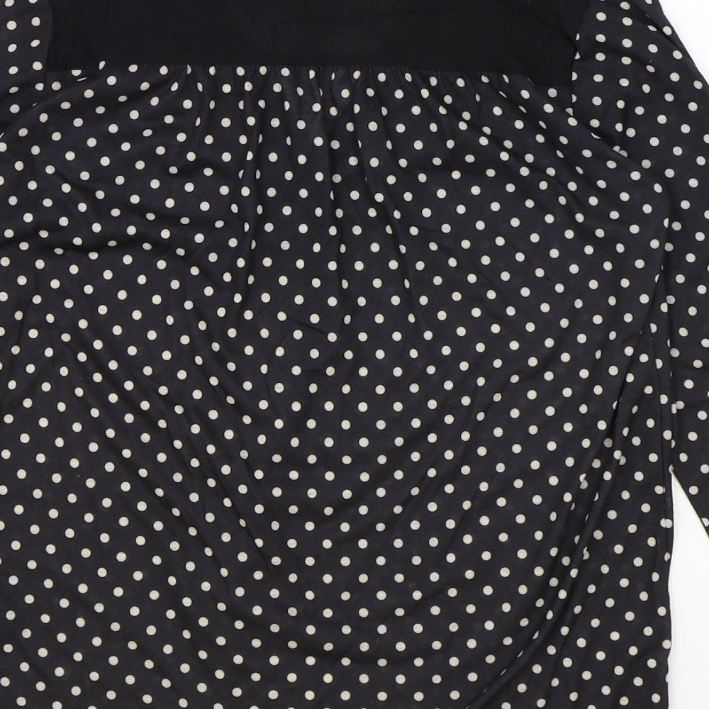 Womens UK Size XS H&M Blue Basic Blouse