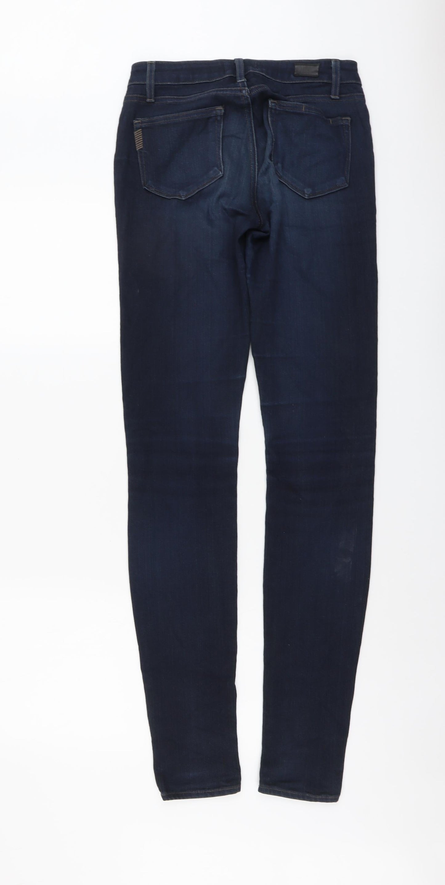 Womens UK Size 26 in Paige Relaxed Fit Skinny Blue Jeans