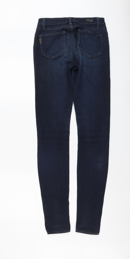 Womens UK Size 26 in Paige Relaxed Fit Skinny Blue Jeans