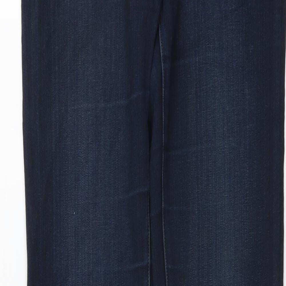 Womens UK Size 26 in Paige Relaxed Fit Skinny Blue Jeans
