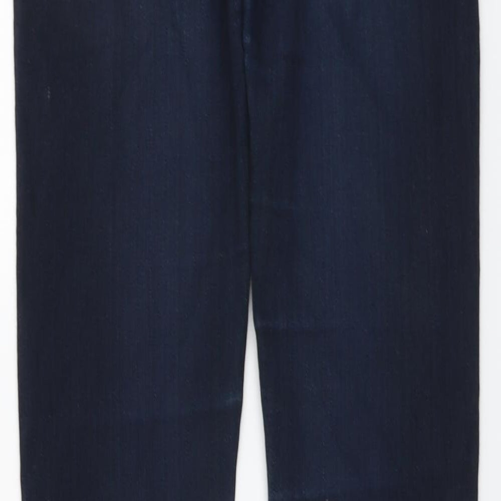 Womens UK Size 26 in Paige Relaxed Fit Skinny Blue Jeans
