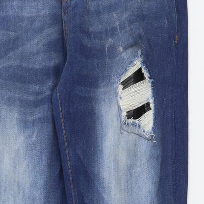 Mens UK Size 32 in ONM Regular Fit Straight Blue Jeans