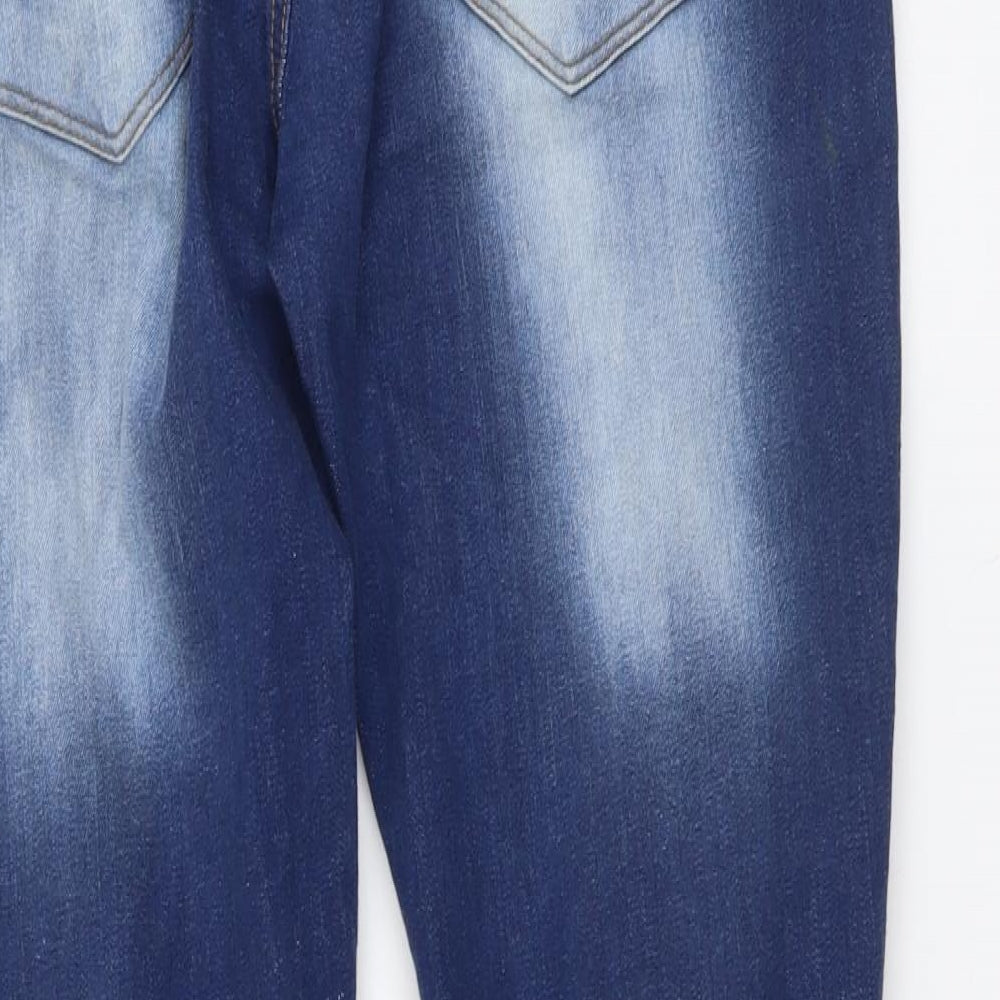 Mens UK Size 32 in ONM Regular Fit Straight Blue Jeans