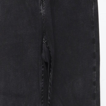 Womens UK Size 10 Marks and Spencer Regular Fit Straight Grey Jeans