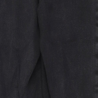 Womens UK Size 10 Marks and Spencer Regular Fit Straight Grey Jeans