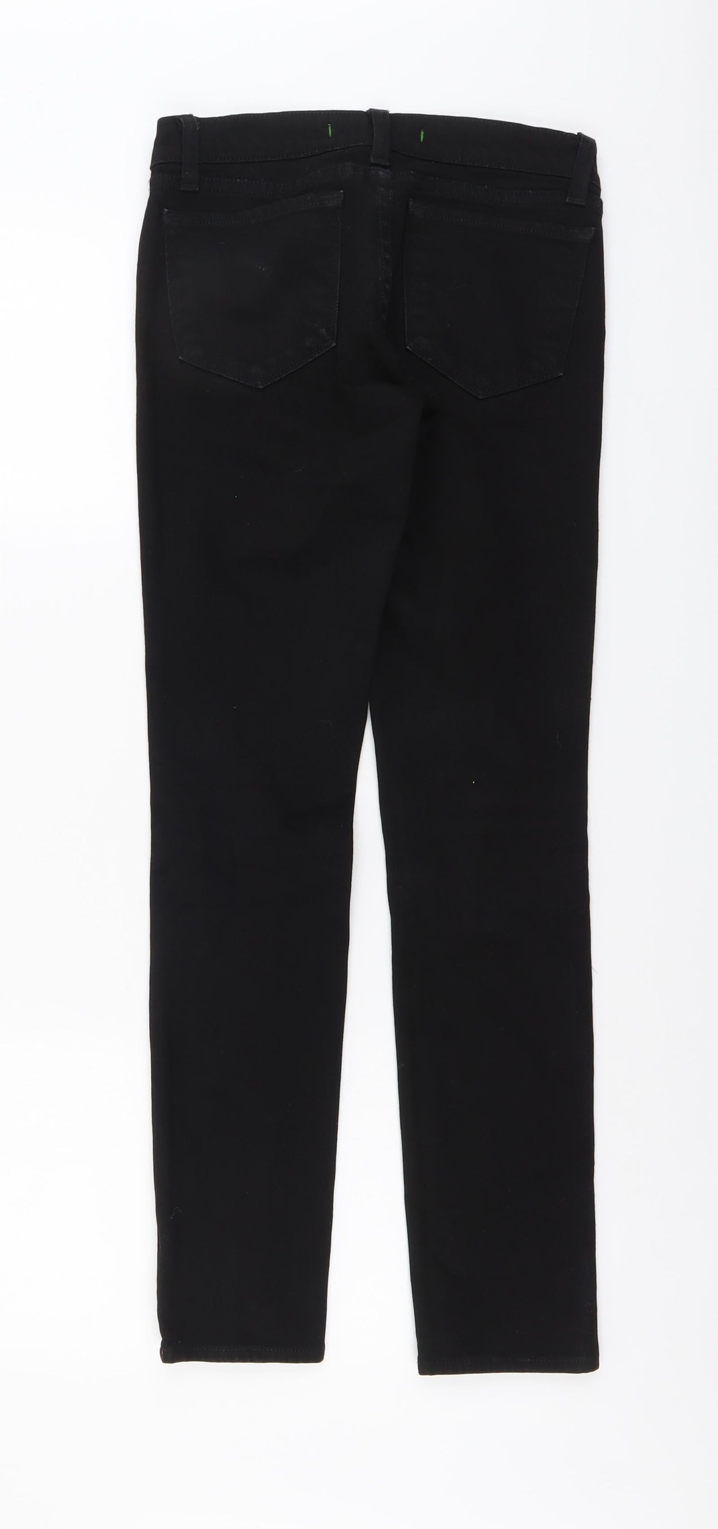 Womens UK Size 26 in J Brand Regular Fit Skinny Black Jeans