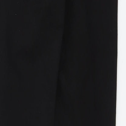Womens UK Size 26 in J Brand Regular Fit Skinny Black Jeans