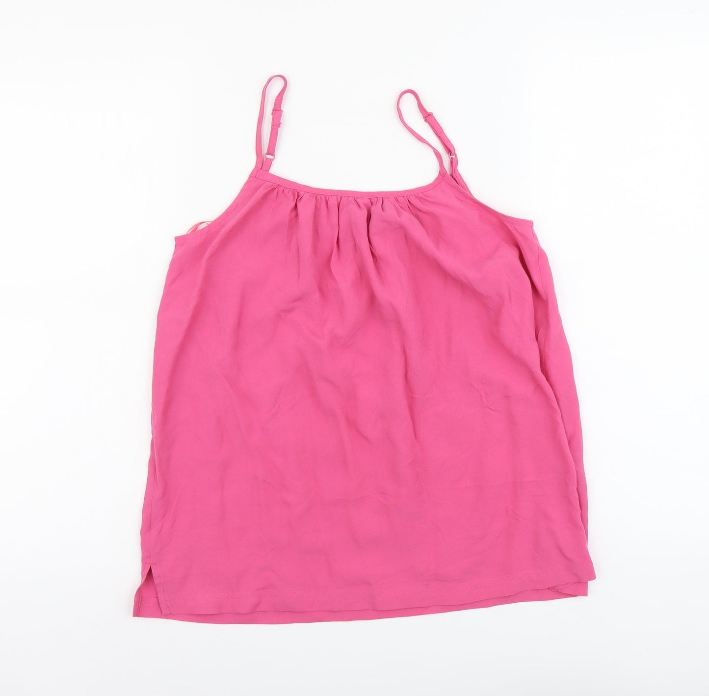 Womens UK Size 6 Marks and Spencer Pink Basic Tank